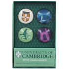 Set of 4 University of Cambridge Glass Magnets image number 1