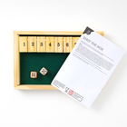 Wooden Shut the Box Game image number 2