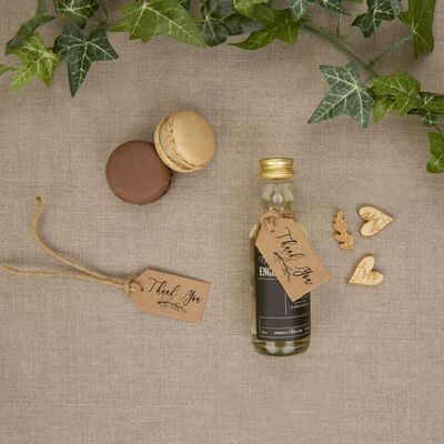 10 Kraft Wedding Small Thank You Tags image number 3