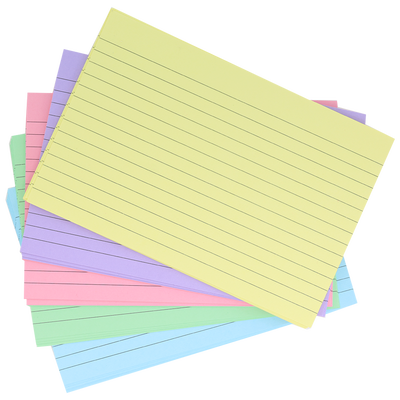 Works Essentials Coloured Revision Cards: Pack of 50 image number 2