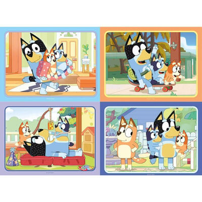 Bluey 4 in a Box Jigsaw Puzzles image number 2