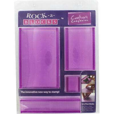 Crafter's Companion Rock-a-Blocks - Pack of 4 image number 1