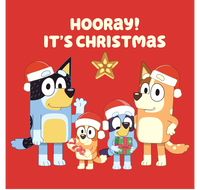 Bluey Christmas Cards