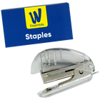 Works Essentials Mini Stapler & Staples image number 2
