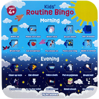 Playworks Kids Routine Bingo