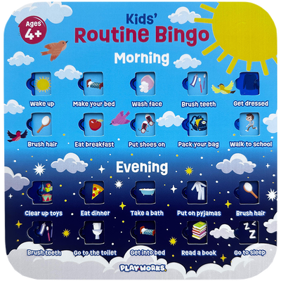 Playworks Kids Routine Bingo image number 1