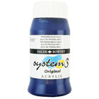 System 3 Acrylic Paint: Prussian Blue 500ml image number 1