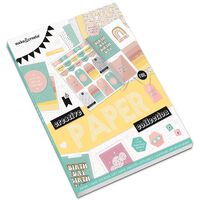 Rainbow Floral Creative Paper Collection