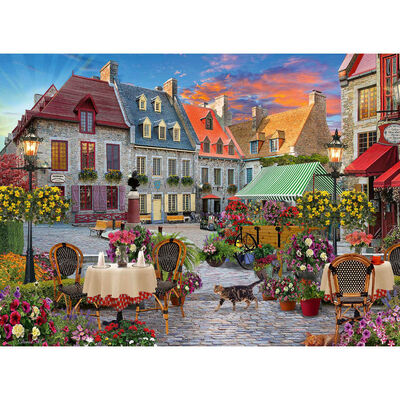 Village Square 500 Piece Jigsaw Puzzle image number 2