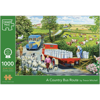 A Country Bus Route by Trevor Mitchell 1000 Piece Jigsaw Puzzle