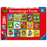 Super Mario Character 200 Piece Jigsaw Puzzle