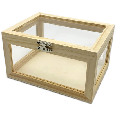 Wooden Glass Box image number 1