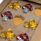 Acorn Toadstool Leaf Gem Stickers: Pack of 9 image number 2