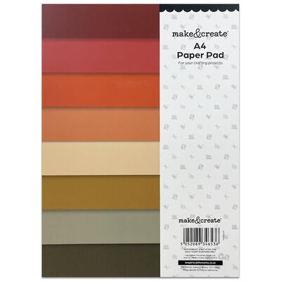 A4 Paper Pad: Autumn Colours image number 2
