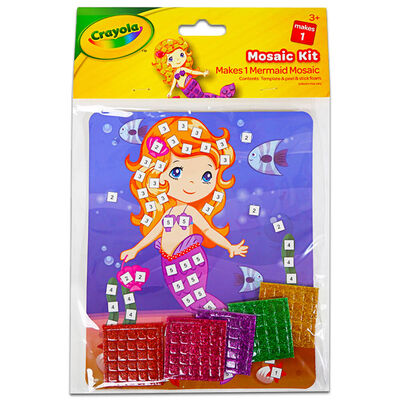 Crayola Mermaid Mosaic Kit image number 1