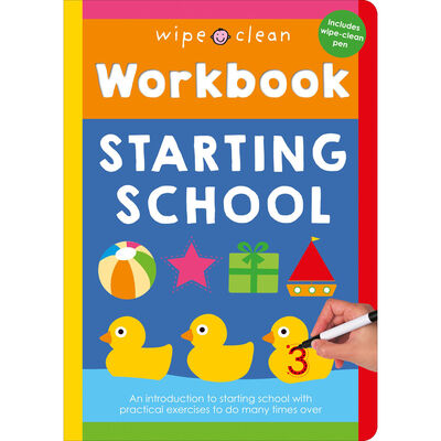 Wipe Clean Workbook: Starting School image number 1