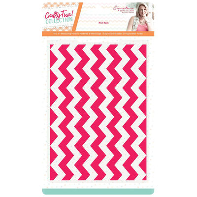 Sara Signature Embossing Folder - Rick Rack image number 1