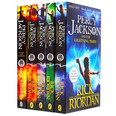 Percy Jackson: 5 Book Collection image number 1