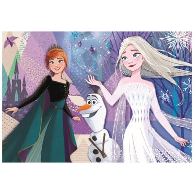 Frozen II 104 Piece Jigsaw Puzzle image number 2