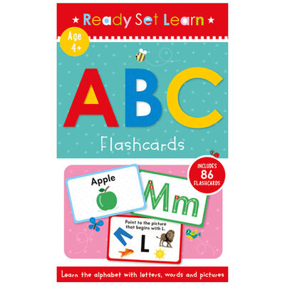 Ready Set Learn: ABC Flashcards image number 1
