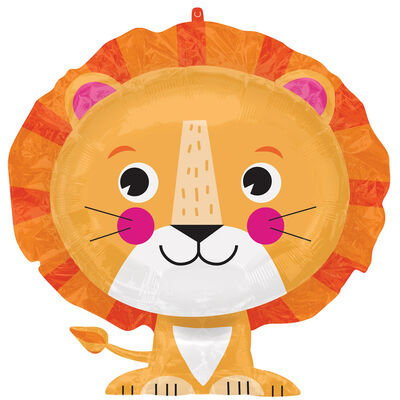 24 Inch Lion Super Shape Helium Balloon image number 1