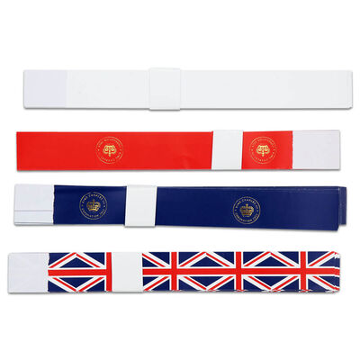 57mm Waving Union Jack Flag Decal - Domed Gel Sticker, Red White & Blue UK Made