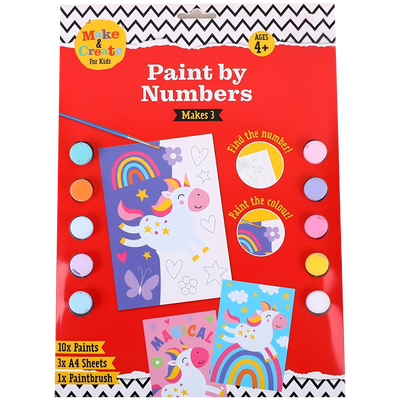 Unicorn Paint By Numbers image number 1