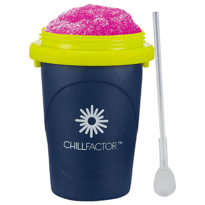 ChillFactor Squeeze Cup Slushy Maker: Blue image number 2