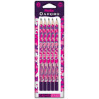 Helix Oxford Camo Pink Pencils Pack of 5 image number 1