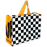 Checkerboard Reusable Shopping Bag
