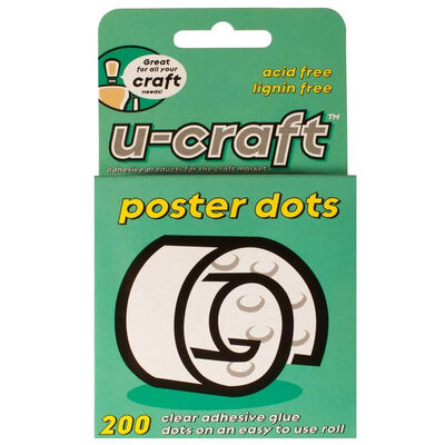 U-Craft Poster Dots 14mm: Pack of 200 image number 1