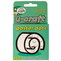U-Craft Poster Dots 14mm: Pack of 200