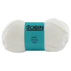 Robin Super Chunky: White Yarn 100g image number 1