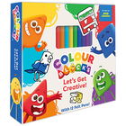 Colourblocks: Let&rsquo;s Get Creative! Colouring Kit image number 1