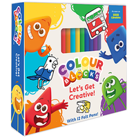 Colourblocks: Let&rsquo;s Get Creative! Colouring Kit