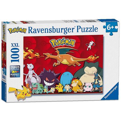 Pokemon 100 XXL Piece Jigsaw Puzzle image number 1