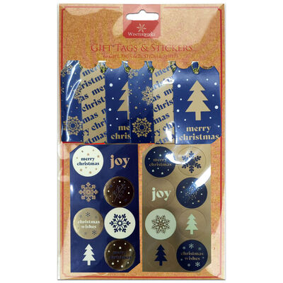 Christmas Gift Tag and Sticker Set: Assorted image number 3