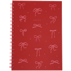 B5 Wiro Pink Bows Notebook image number 1