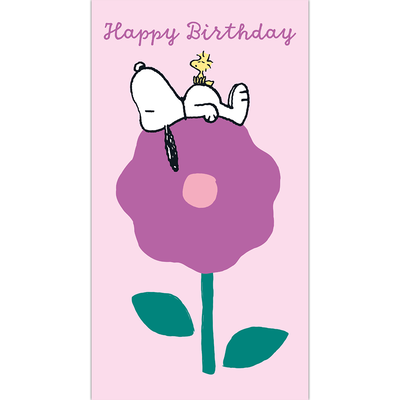 Peanuts Girl Birthday Card image number 1