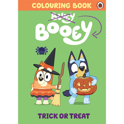 Bluey Trick or Treat Colouring Book image number 1