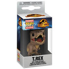 Funko POP Keychain: Jurassic World T-Rex image number 1