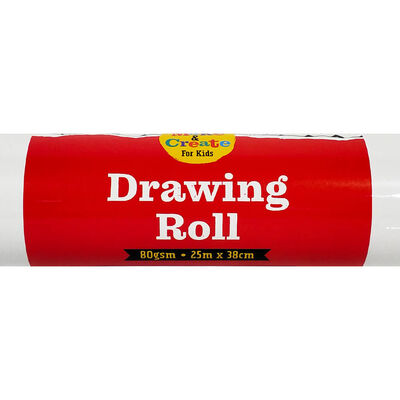 Paper Drawing Roll 25m From 3.00 GBP