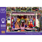The Vintage Dress Shop 500 Piece Jigsaw Puzzle image number 1