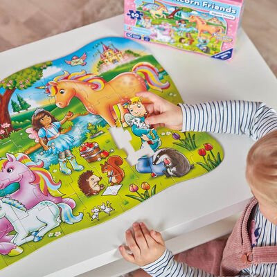 Unicorn Friends 50 Piece Jigsaw Puzzle image number 3