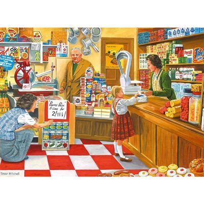 Grocery Shop 500 Piece Jigsaw Puzzle image number 2