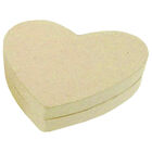 Decopatch Papier Mache Large Heart Box image number 1