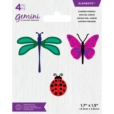 Gemini Mini Elements Die - Garden Friends image number 1