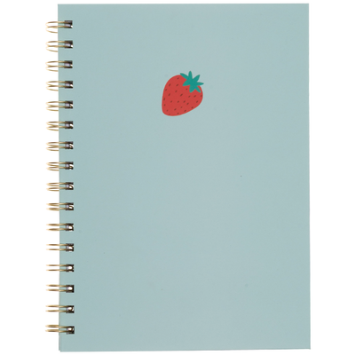 A5 Wiro Strawberry Mint Notebook image number 1