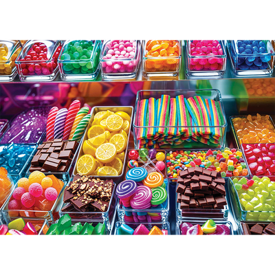 A Sweet Selection 500 Piece Jigsaw Puzzle image number 2
