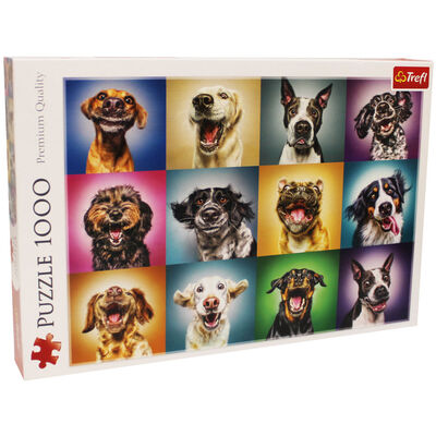 Funny Dog Portraits 1000 Piece Jigsaw Puzzle image number 1